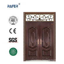 Copper Color Double Leaf Steel Door (RA-S177)